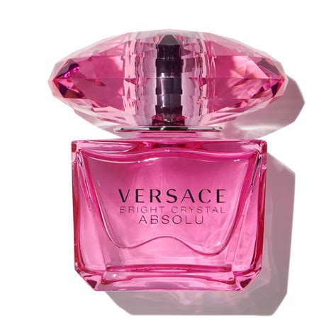 versace crystal perfume model